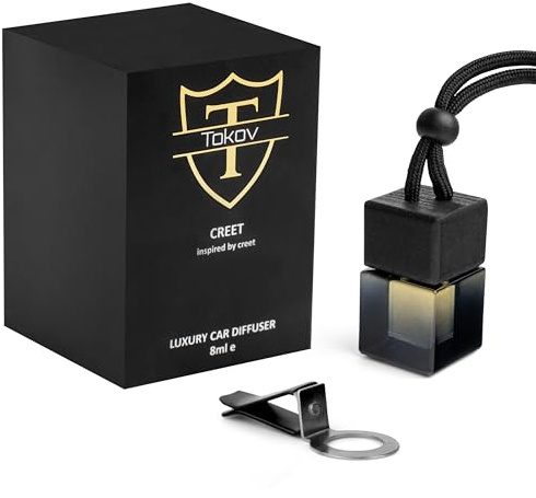 Men`s Creed Car Air Freshener With Vent Clip - Inspired By Aventoz - Long-Lasting and Strong Car Air Freshener - Advanced Odour Eliminating Technology - Auto Accessories