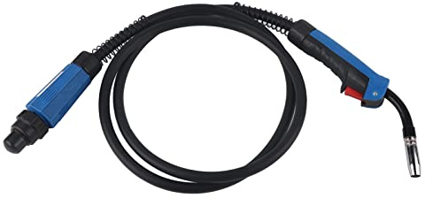 FTVOGUE Strumento di Pistola a Bobina di Saldatura con Cavo Lungo, Pistola 150A per Filo di Saldatura 0,6-1,0 Mm