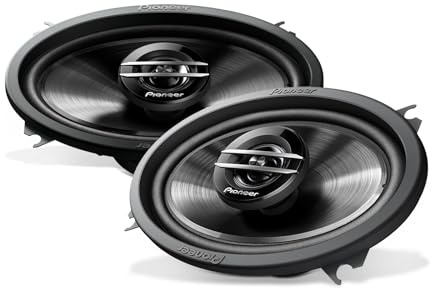 PIONEER G-Series TS-G4620S 4” x 6” 2-Way Speakers (Pair) – 210W Max, Balanced Sound + Smooth Treble, Great Stock Replacement, High-Efficiency Speaker Designed for OEM Power