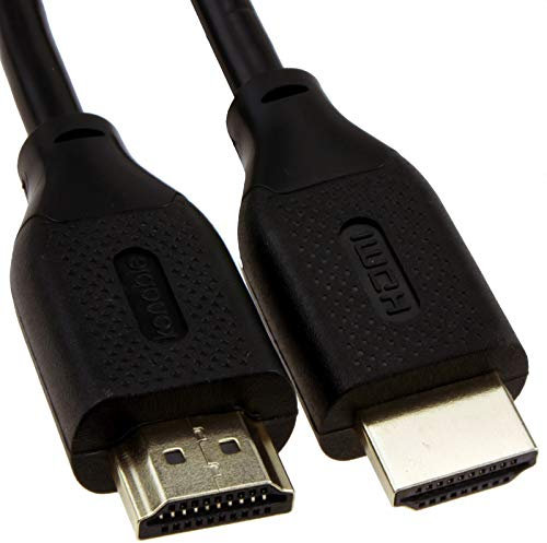 HDMI câble 2,0 Haute Vitesse Cordon pour LED/OLED/QLED TV 4K HDR Ethernet Plaqués Or 0,5 m [0.5 mètre/0,5m]