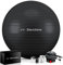 EliteAthlete Gymnastikball Sitzball Büro ergonomisch mit Anti Burst System - Fitness Pilates Schwangerschaft - Schwangerschaftsball Fitnessball Yogaball - Yoga Ball 55cm inkl. Luftpumpe