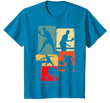 Tennis de Table ping Pong Enfants garçons Hommes T-Shirt