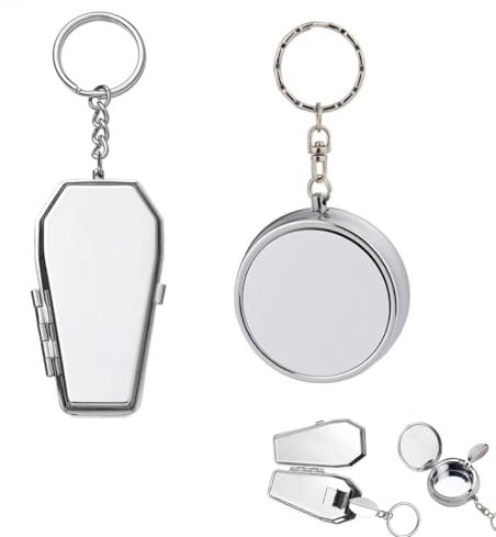 WWYSSZ 2 Stück taschenaschenbecher geruchsdicht, mini aschenbecher für unterwegs, reiseaschenbecher mit deckel, mobiler aschenbecher, taschenaschermit Zigarettenhalter,für drinnen,draußen,Reisen,Auto