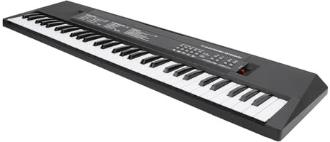 Dpofirs Pianoforte con Tastiera a 61 Tasti Perfettamente Realizzato per Bambini Sopra i 3 Anni, Piano Elettrico Portatile con Suoni e Ritmi Multipli, per creatività e Intrattenimento