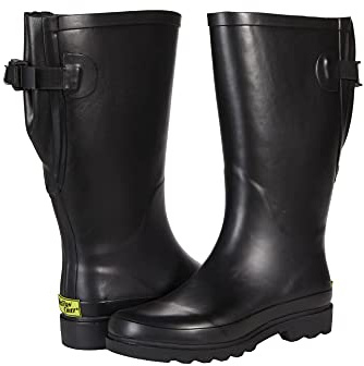 Western Chief Waterproof Printed Wide Calf Rain Boot Black 11 M