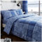 GC GAVENO CAVAILIA Juego de Funda de edredón a Cuadros Doble, súper Suave, Reversible, a Cuadros, Color Azul (200 x 200cm)