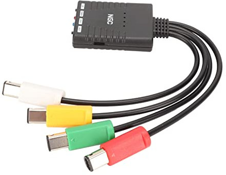 Gamecube Adapter, Professioneller Wireless Controller Adapter für GC Handle Converter für Wii für Switch Pro für PS5 für PS4 für Xbox für GC Controller Adapter