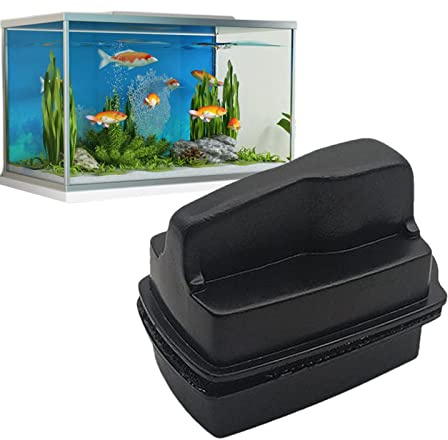 Bexdug Nettoyage magnétique pour Aquarium - Grattoir à algues Double Face pour Aquariums en Verre | Nettoyant magnétique pour Verre d'aquarium, Nettoyeur Verre pour Aquarium, Nettoyeur