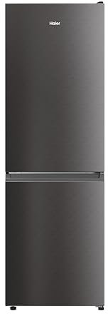 Haier 2D 60 SERIE 1 HDW1618CNPD Kühl-Gefrierkombination/Total No Frost/Smart hON-App/HumidityZone/XXL Nutzinhalt/Leise nur 35 db(A) / Farbe: Dark Inox