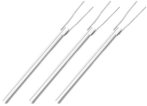 3 núcleos de calefacción de soldador eléctrico de 60 W, cerámica ajustable, temperatura interna, herramientas elementales, reparación de núcleos de calefacción de cerámica