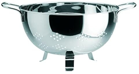 Artame ART81220 - Passoire Ronde sur Pieds avec 2 poignées - INOX - D.20cm