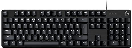 Logitech G413 SE Mechanische Gaming-Tastatur - Mit Hintergrundbeleuchtung, US QWERTY-Layout - Schwarz