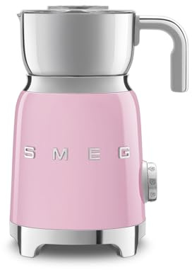 Smeg MFF11PKEU Milk Frother 50's Style Cadillac Pink