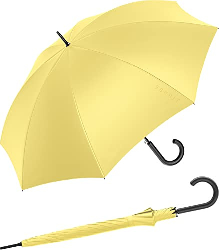 Esprit Paraguas automático FJ 2022, Crema amarilla, 103 cm
