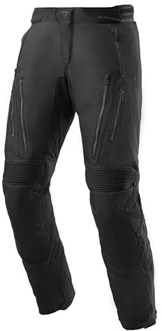REBELHORN Hiker IV Motorradhose Herren | Textil | Knie und Hüftprotektoren Stufe 2 | HydraShield Membran | Große Belüftungskanäle