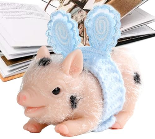 Spielzeugtiere, Kleinkindtierspielzeug, Weiches Silikon Realistische Tierfiguren Spielzeug, Lustige Kinder Pflegezubehör, Wohnkultur, Geburtstags -Weihnachtsstrumpf -Stuffers für Erwachsene, Kinder, K