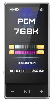 FiiO QX13 Portable DAC Amp, ES9027PRO 8-Ch DAC, 900mW×2, XMOS 16-Core, 10-Band EQ,Color Display (Titanium Gold)