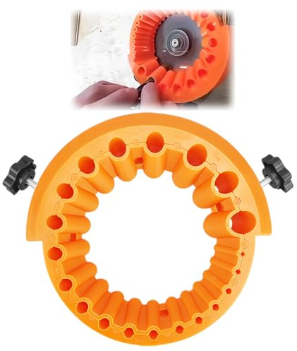 OIXYAZ Soporte afilador brocas,Drill Bit Sharpener, Afilador de Brocas para Amoladora Angular, Compatible 2-13 mm para Amoladora 125mm, Afilador Brocas Taladro Herramienta Afiladora de Brocas