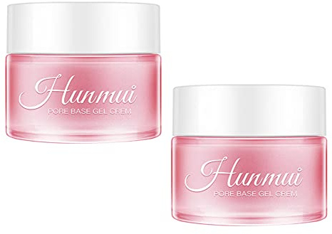 2021 New Pore Primer Gel Cream, Hydrating Makeup Base,Anti-Oxidation Whitening Complexion Boosting Skin Cream, Delicate Isolating Pore Eraser Light Weight Primer Face Makeup Primer, 2pcs