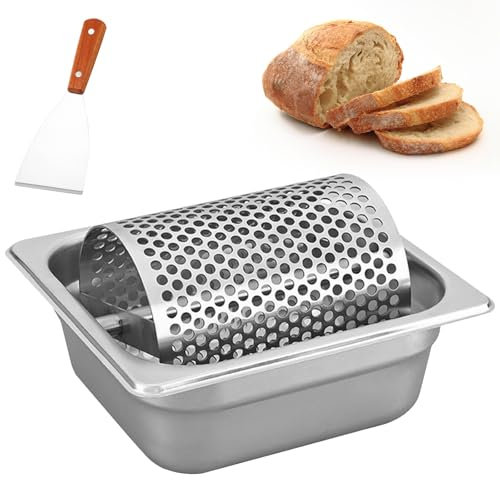 Rullo for Burro in Acciaio Inossidabile, Rullo Per Burro in Acciaio Inox, Rullo for Burro for Padella, spalmare il burro in modo uniforme, per picnic, barbecue, grill, uso interno ed esterno