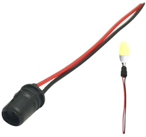 Conector De Soporte De Extensión De La Lámpara De Coche - Buje De Faro T 10 W5w, Conector De Cableado De Faro LED Soporte De Manga De Pegamento Suave
