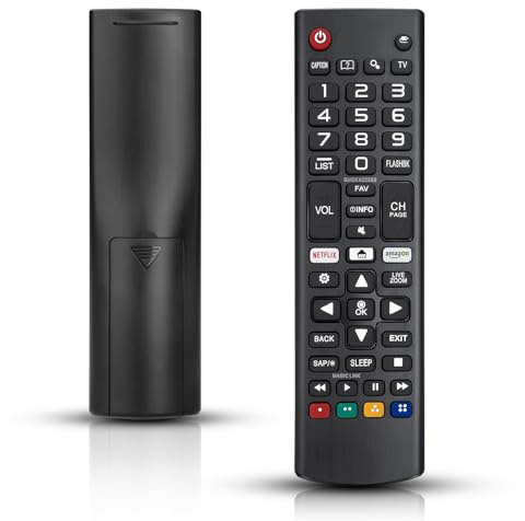 Telecommande Universelle pour LG Smart TV, Télécommande Universelle pour LG 4K 8K UHD QNED LED TVs（sans Bouton Text）