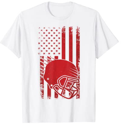 American Football Ausrüstung Männer Jungen T-Shirt