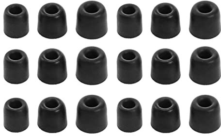 EMSea 9 Paires Embouts d'oreille en Mousse à Mémoire de Forme Remplacement des Embouts d'écouteurs à Isolation Phonique 4.9mm 3 Tailles S/M/L