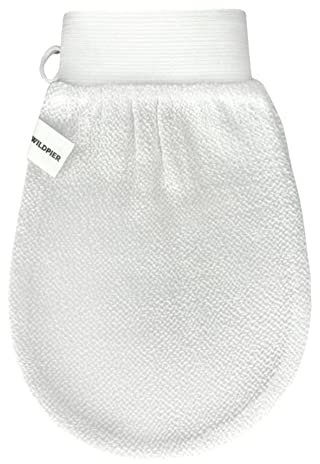 Wildpier Guanto esfoliante per la bellezza del corpo guanto scrub per bagno doccia spa guanti esfolianti per le mani, rimozione delle cellule morte, scrubber per esfoliazione profonda a base