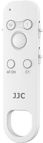 JJC Bluetooth-Fernbedienung für Sony A1 II ZV-E1 a7R V IV III a7 IV III ZV-1 ZV-1F ZV-E10 FX3 a6100 a6400 a6600 a7S III a7C a1 a9 II a9 III RX100 VII FX3, ersetzt Sony RMT-P1BT
