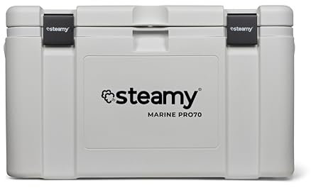 Steamy Marine Pro 70 Kühlbox, 70 Liter, Weiß