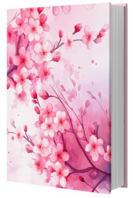 NBEADS Book Cover, Flower Book Cover Stretchable Jumbo Fabric Book Covers Washable Reusable Book Protector for Hardcover Textbooks Paperback up to 20.6 x 27.4 cm