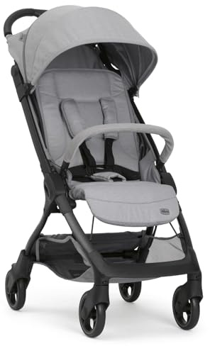 Chicco WE 2 Passeggino Leggero, Pieghevole da 0 Mesi a 22 kg, Passeggino da Viaggio, Passeggino Leggero Aereo, Reclinabile con Posizione nanna, Spallacci Imbottiti Copertura Compatta e Parapioggia