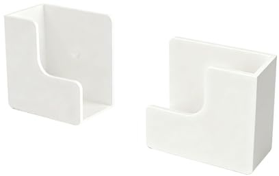 Vdaxvme Ahorro de espacio, báscula de pared, percha estable para el hogar, autocaravanas, organización del hogar, cocina, tabla de cortar, estante de pared