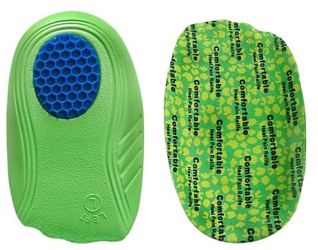 Insertos de cuña para el talón, insertos de cojín para el talón, cojín que absorbe los golpes, zapato de masaje para hombres y mujeres