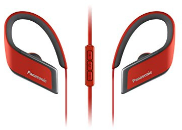 Panasonic RP-BTS30E-R Auricolari Intraurali, Bluetooth, 3.5 mm/USB, Rosso