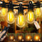Pogestrand 7.8M/26FT Guirlande Lumineuse Extérieur 24V avec Télécommande 8+1 Ampoules LED Incassables S14 Étanche IP65 Lumière Blanche Chaudre (2700K) pour Terrasse, Jardin, Fête