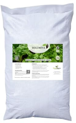 Dolomita 10Kg - Cal Agrícola Vermiduero - Corrector de Suelos Ácidos con Calcio y Magnesio
