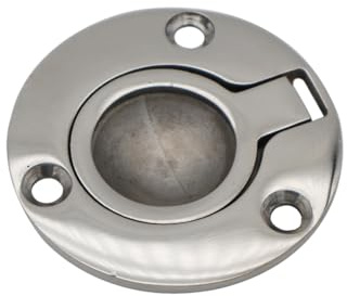 TQUXNGA Portelli a incasso con resistenza e sicurezza per copertura della piastra in acciaio salato con maniglia antiscivolo e sicurezza per sistemi a pavimento per moto d'acqua