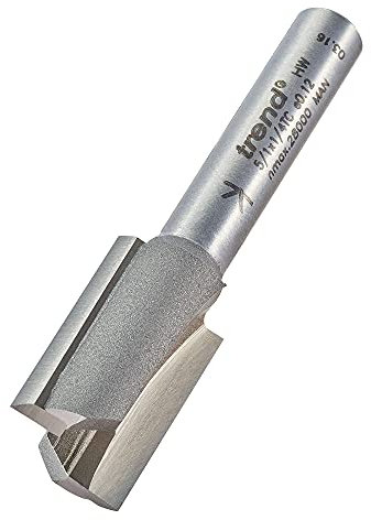 Trend Professional Hinge Recess Cutter, 1/4 Inch Shank, 12.7mm Cut Diameter & 19mm Cut Length, Tungsten Carbide Tipped, 5/1X1/4TC