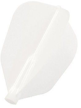 Cosmo Darts Fit Flight (Air) 3 Pack Super Shape Dart Flight (White)
