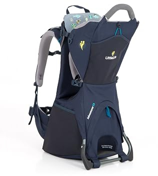 LittleLife Adventurer Baby & Child Back Carrier Navy Blue