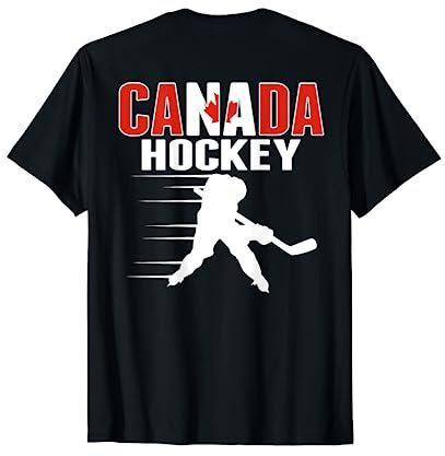 Canada Ice Hockey Fans Trikot – Support Canadian Hockey Team T-Shirt