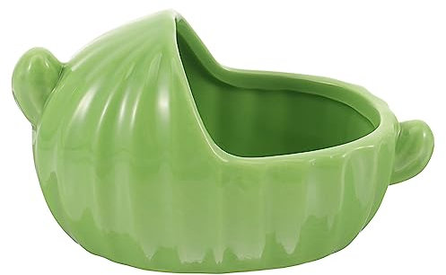 Haustierzubehör Hamster-Badewanne Kaktus-Spielzeug Haustier-Zubehör Kleintier-Spielzeug Wiederverwendbare Chinchilla-Badewanne Hamster-Sand-Badewanne Ratten-Badebox Grün Kleine