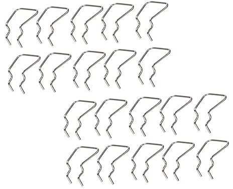 GLEAVI 20pcs Hardware Tool Hooks Wall Shelves Hooks Display Stands for Craft Fairs