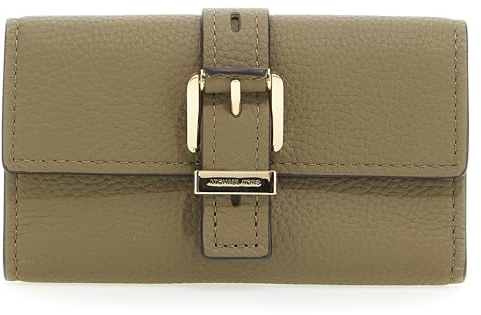 Michael Kors 32F4GY5E8L-367 MD FLAP TRIFOLD WALLET Women SAFARI GREEN Size One Size