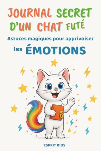 Journal Secret d'un Chat Futé: Histoire pour enfant remplie d'Astuces et de Magie pour la Confiance en soi et la gestion des émotions - Fille et Garçon de 6 à 10 ans