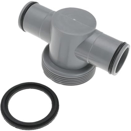 Conector en T para manguera de piscina - Adaptador de manguera de piscina dividida conexión en T | Adaptador de conexión en T como piezas de repuesto y accesorios eficientes