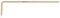 KS Tools 963.2511 BRONZEplus Punta per tracciare, 225 mm