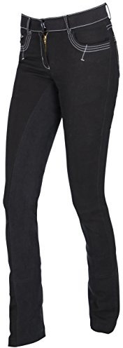 Kerbl Covalliero Reithose BasicPlus, Damen Jodhpurreithose Damenreithose, schwarz, 36